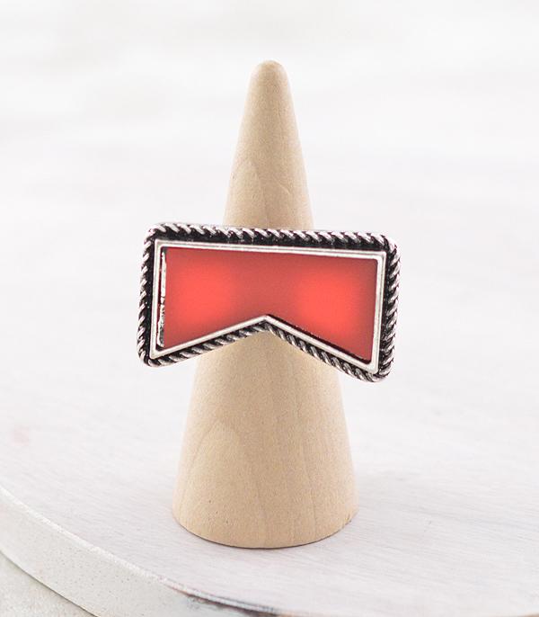 New Arrival :: Wholesale Western Red Cowboy Killer Ring