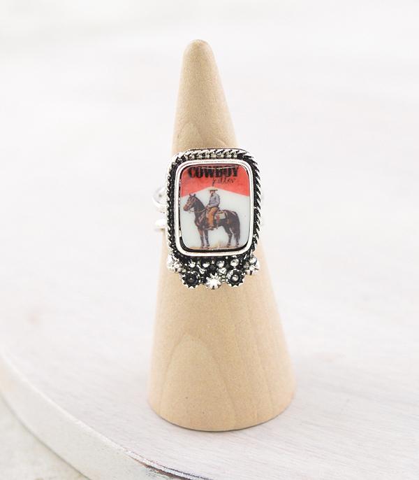 New Arrival :: Wholesale Western Cowboy Killer Concho Ring