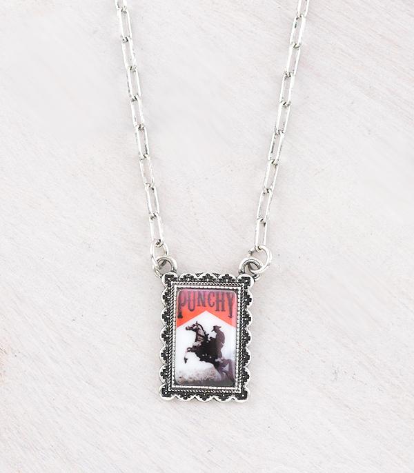 New Arrival :: Wholesale Western Punchy Cowboy Necklace