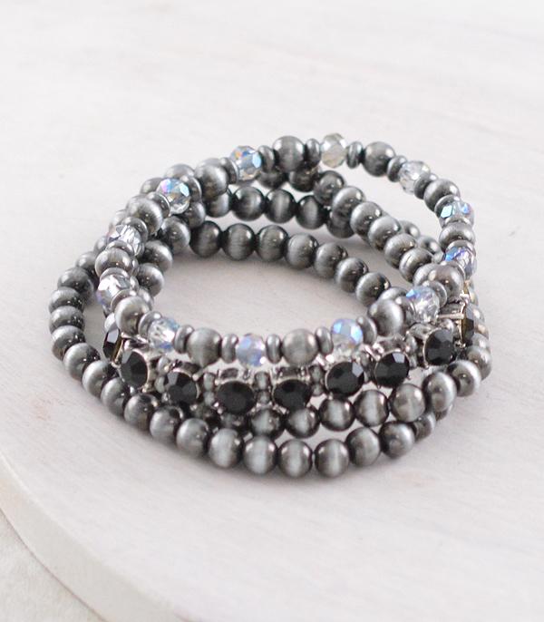 New Arrival :: Wholesale Western Navajo Pearl Bead Bracelet Set