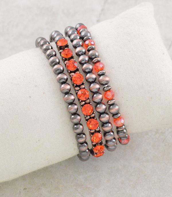 New Arrival :: Wholesale Western Navajo Pearl Bead Bracelet Set