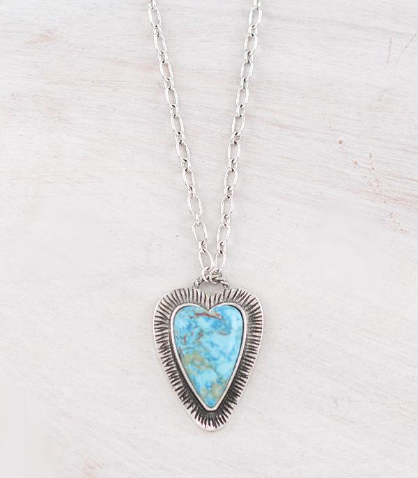 NECKLACES :: WESTERN TREND :: Wholesale Western Heart Concho Necklace