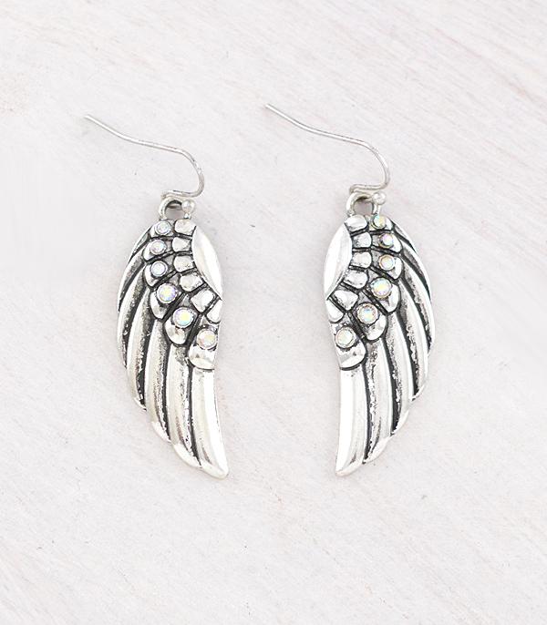 New Arrival :: Wholesale Tipi Brand Angel Wing Earrings