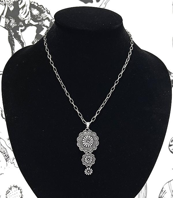 New Arrival :: Wholesale Tipi Brand Concho Necklace