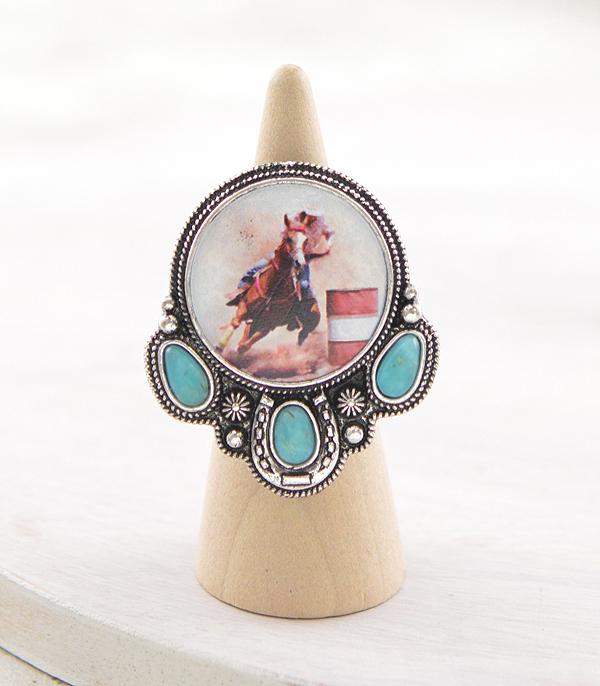 New Arrival :: Wholesale Western Cowboy Rodeo Concho Ring