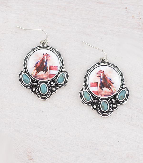 New Arrival :: Wholesale Western Rodeo Cowboy Earrings