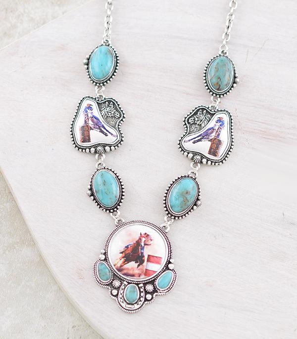 New Arrival :: Wholesale Western Cowboy Rodeo Necklace
