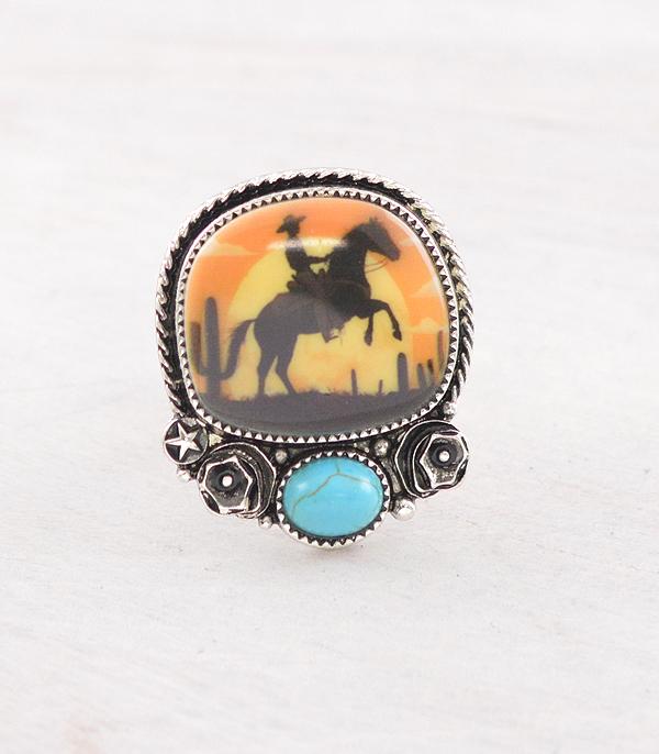RINGS :: Wholesale Western Cowboy Concho Ring