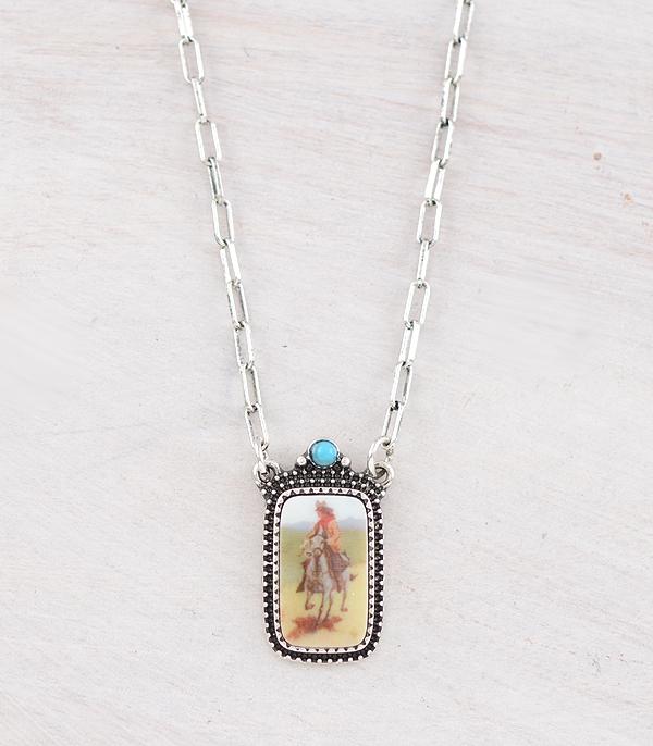 New Arrival :: Wholesale Tipi Brand Vintage Cowgirl Necklace