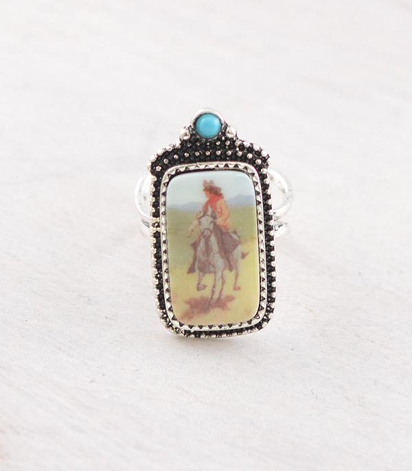 New Arrival :: Wholesale Tipi Brand Vintage Cowgirl Ring