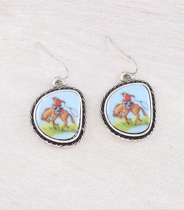 New Arrival :: Wholesale Tipi Brand Vintage Cowboy Earrings