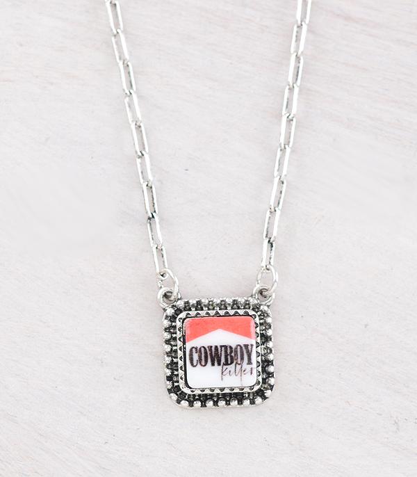 NECKLACES :: WESTERN TREND :: Wholesale Tipi Brand Cowboy Pendant Necklace
