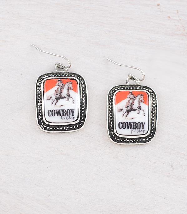 New Arrival :: Wholesale Tipi Brand Cowboy Earrings