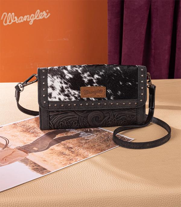 New Arrival :: Wholesale Wrangler Cowhide Wallet Crossbody Bag