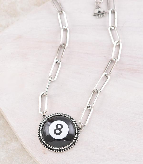 WHAT'S NEW :: Wholesale Tipi Brand Eight Ball Concho Necklace