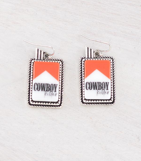 WHAT'S NEW :: Wholesale Tipi Brand Cowboy Cigarette Earrings