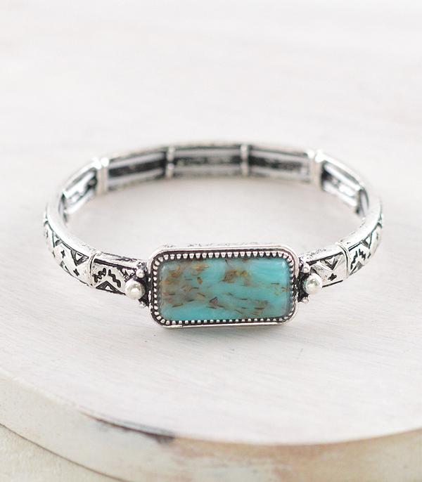 WHAT'S NEW :: Wholesale Western Turquoise Aztec Bracelet