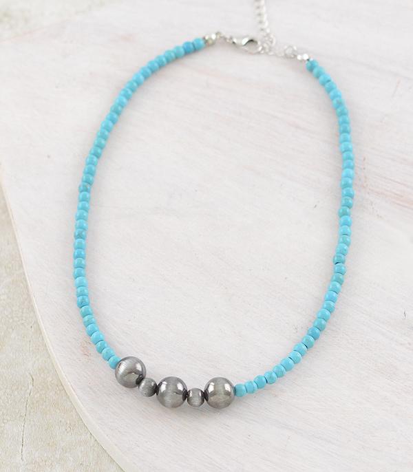 New Arrival :: Wholesale Western Navajo Pearl Choker Necklace