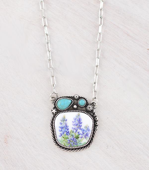 New Arrival :: Wholesale Tipi Brand Blue Bonnet Necklace