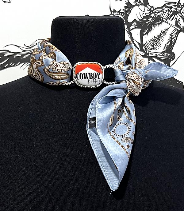 New Arrival :: Wholesale Tipi Brand Cowboy Killer Scarf Slide