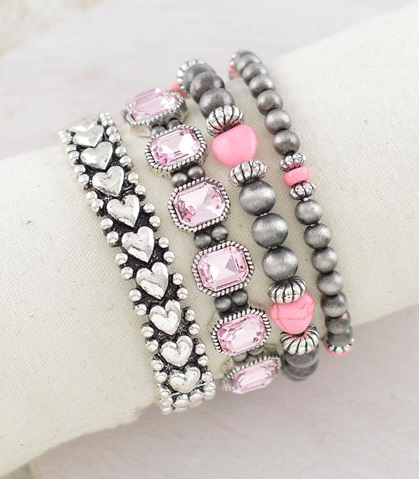 WHAT'S NEW :: Wholesale Western Heart Stackable Bracelet
