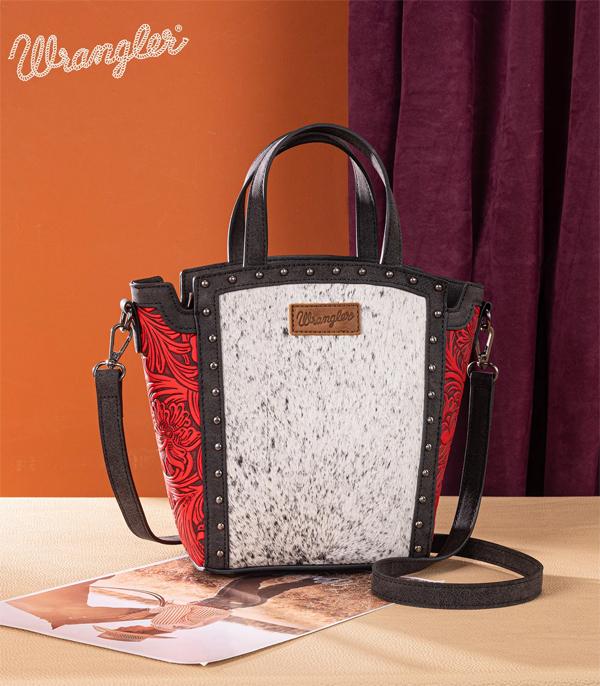 New Arrival :: Wholesale Wrangler Cowhide Tote Crossbody Bag