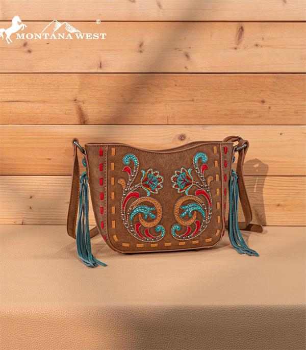 New Arrival :: Wholesale Montana West Embroidered Crossbody Bag