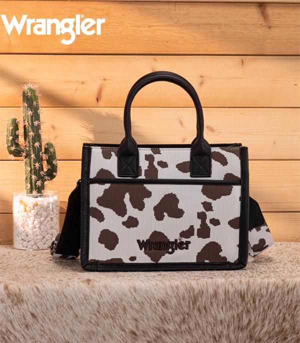 WHAT'S NEW :: Wholesale Wrangler Cow Print Tote Crossbody Bag