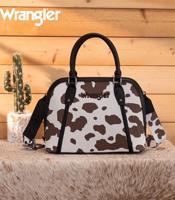 WHAT'S NEW :: Wholesale Wrangler Cow Print Satchel Crossbody