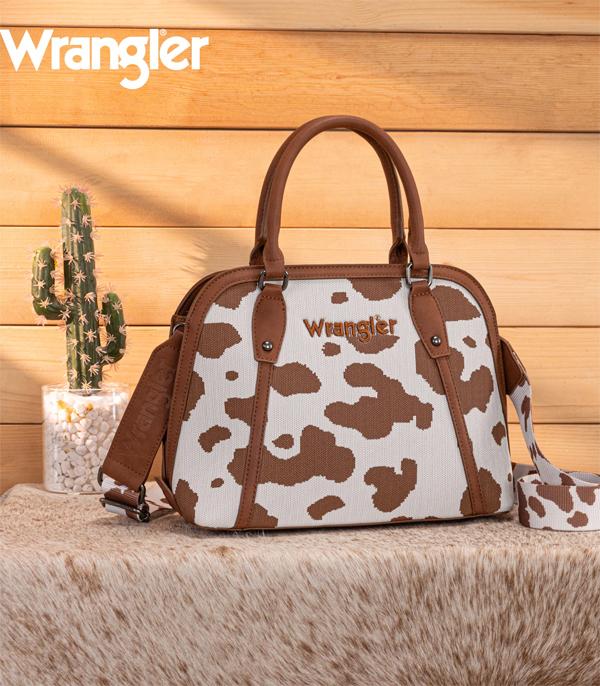 WHAT'S NEW :: Wholesale Wrangler Cow Print Satchel Crossbody