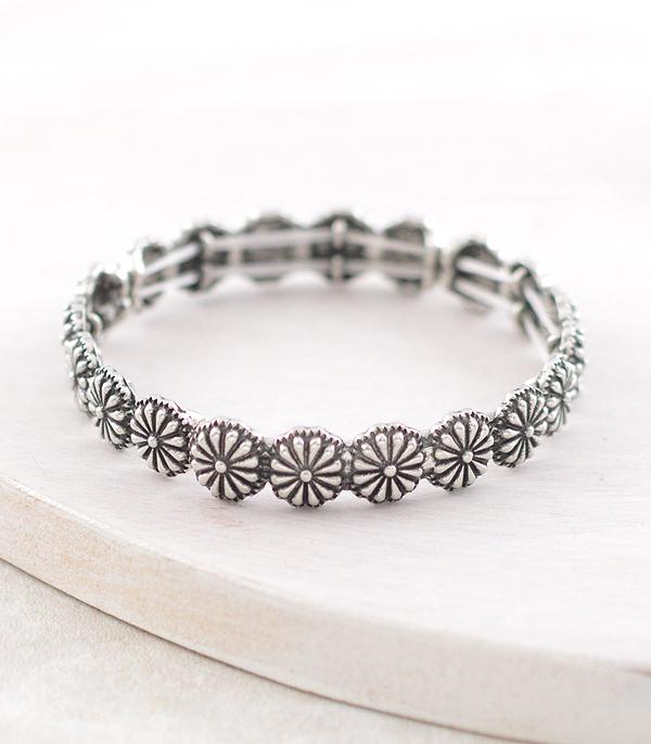 New Arrival :: Wholesale Western Concho Stackable Bracelet